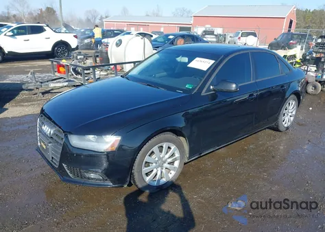 2013 Audi A4 2.0T Premium z USA, uszkodzony, nr VIN WAUDFAFL5DN024114